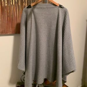 Ladies Shawl Carduroy poncho Sweater